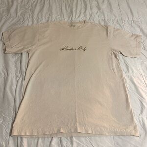 Members Only Drake “Big As The What” tour T-Shirt. Size Medium.